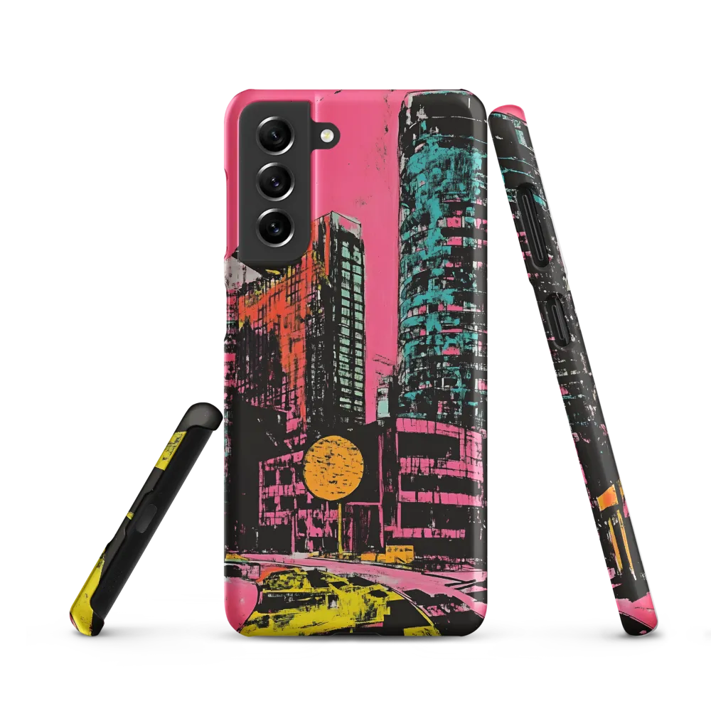 Urban Vibrance: A Kaleidoscope of Colors | Phone Case |  S21 | Snap Case | Matte