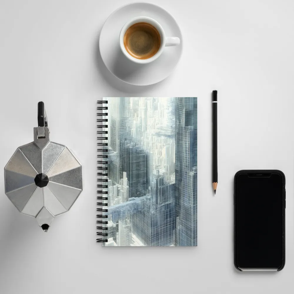 The Blueprint of Tomorrow | Spiral Notebook