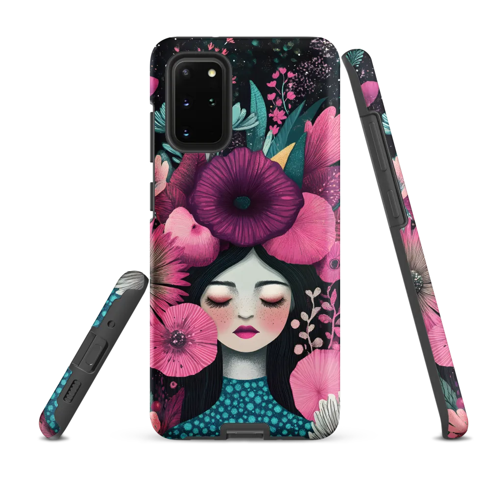 Blooming Serenity | Phone Case |  S20 Plus | Tough Case | Matte