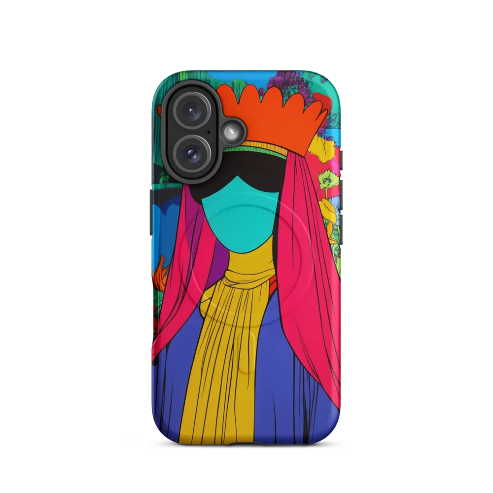 Crowned Surrealism | Phone Case |  16 | MagSafe® Tough Case | Matte