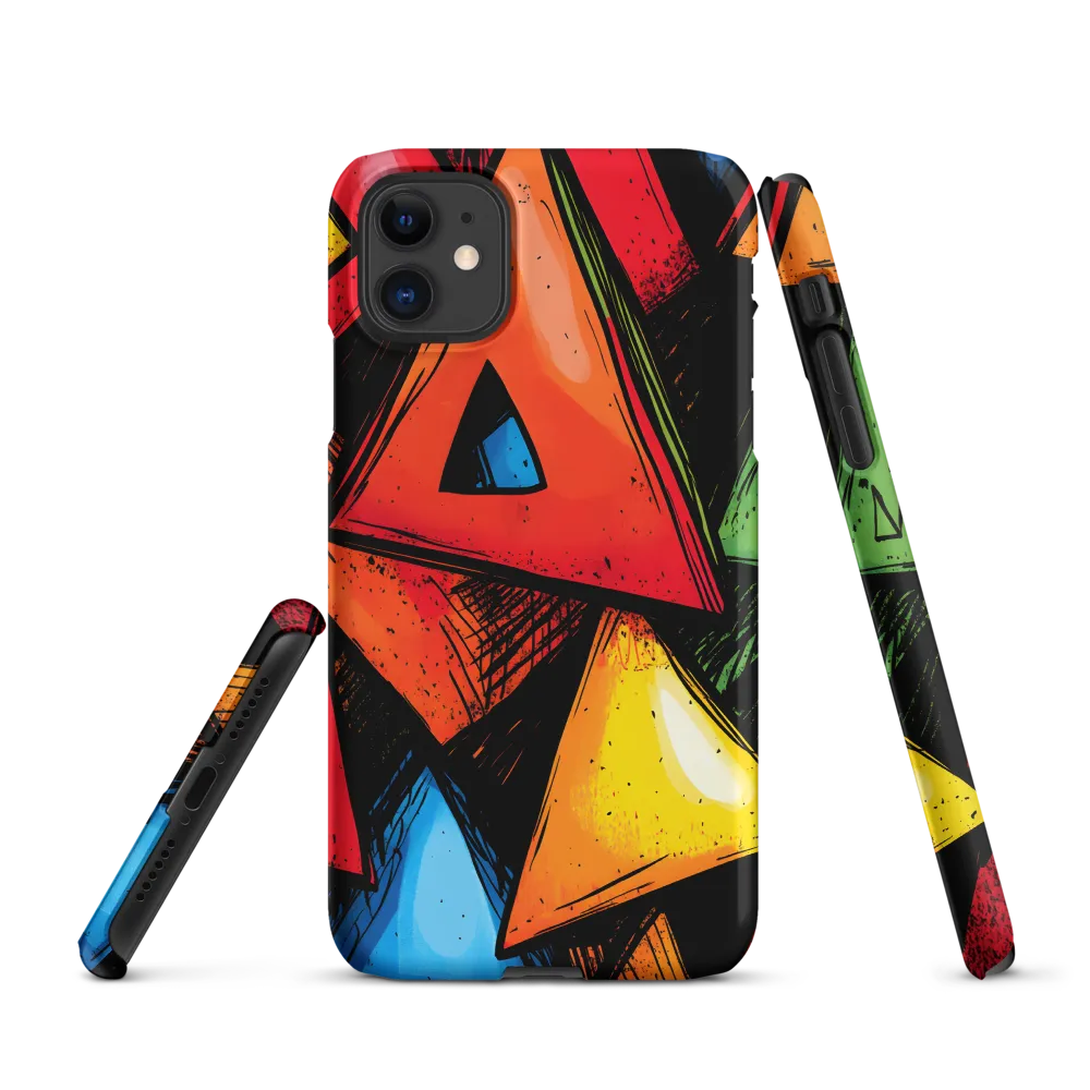 Vibrant Triangles in Abstract Harmony