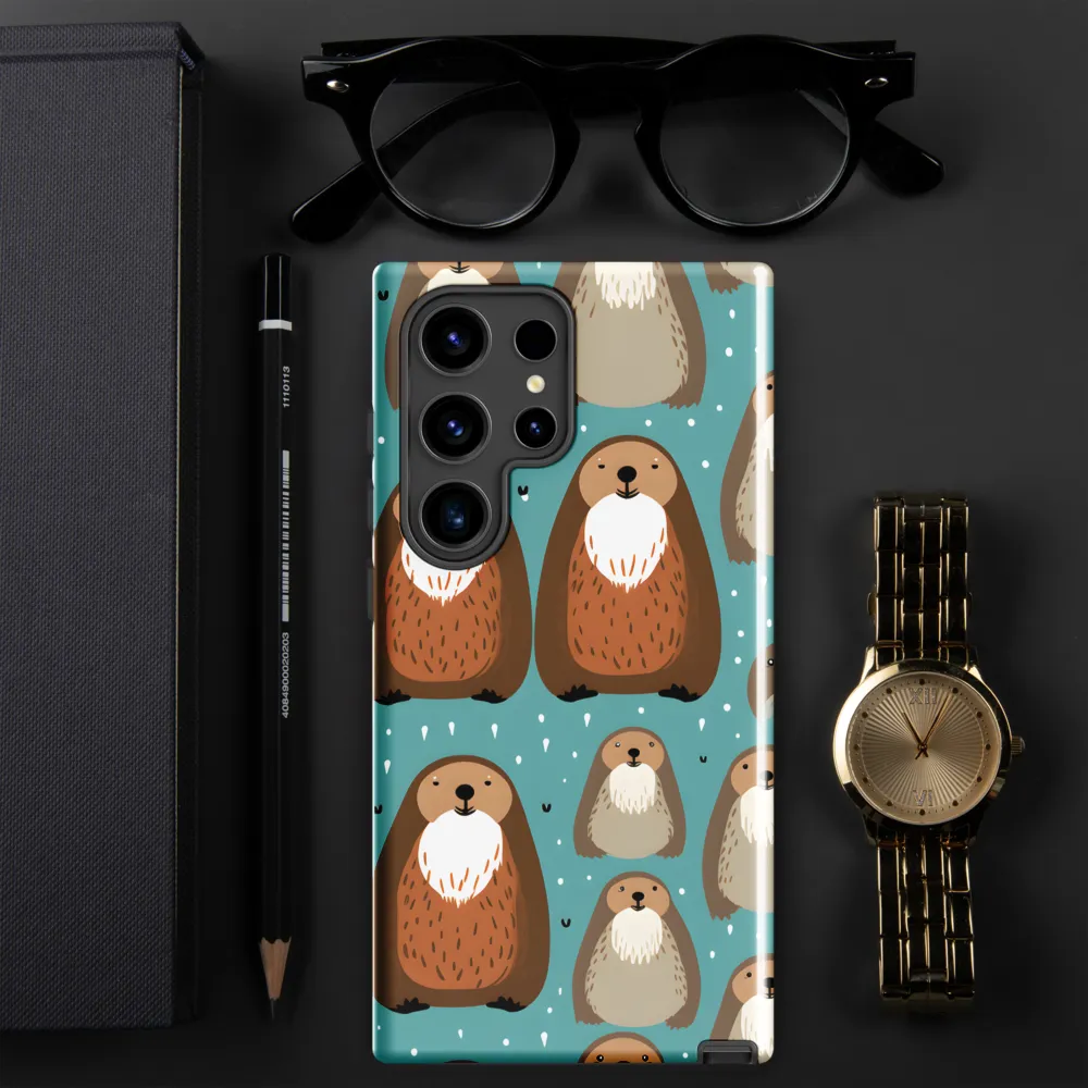 Whimsical Otter Pattern