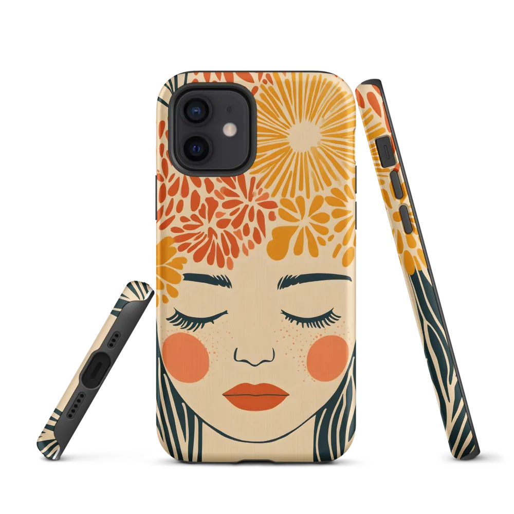 Serenity in Bloom | Phone Case |  12 | Tough Case | Matte