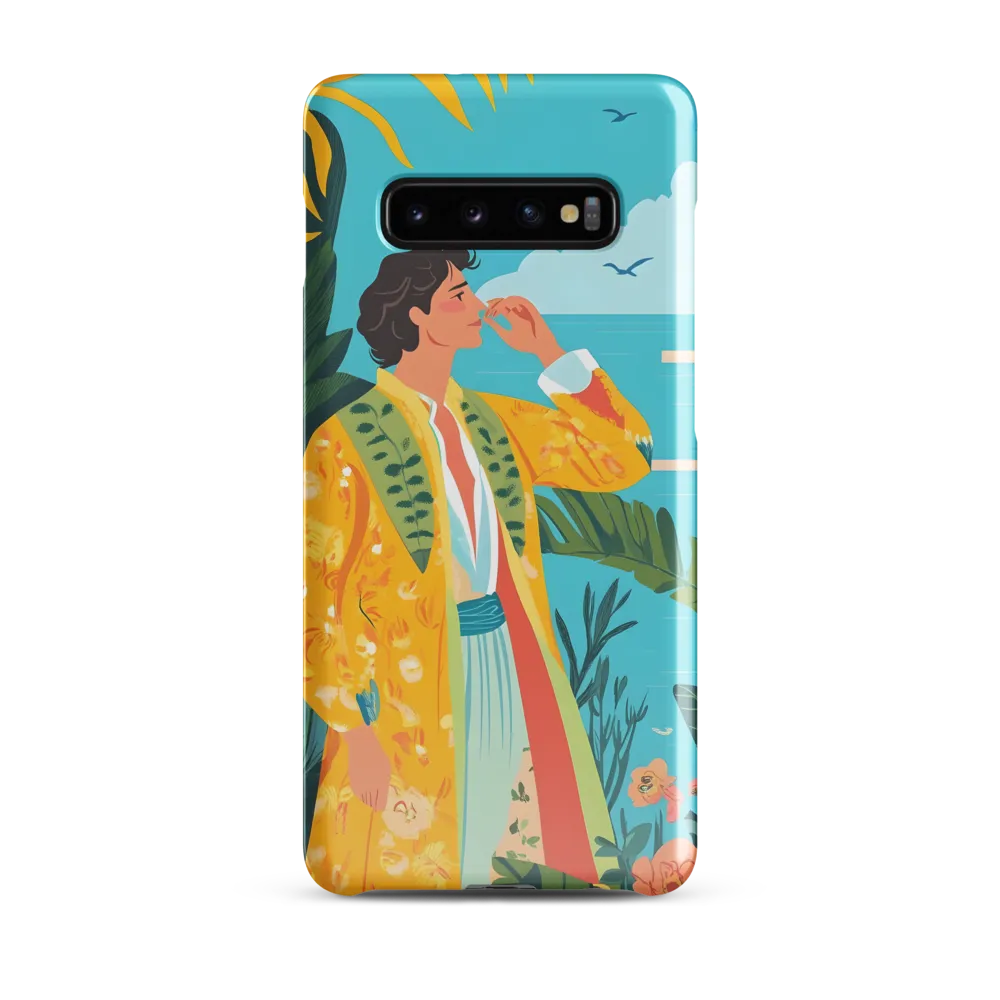 Tropical Serenity | Phone Case |  S10 Plus | Snap Case | Glossy