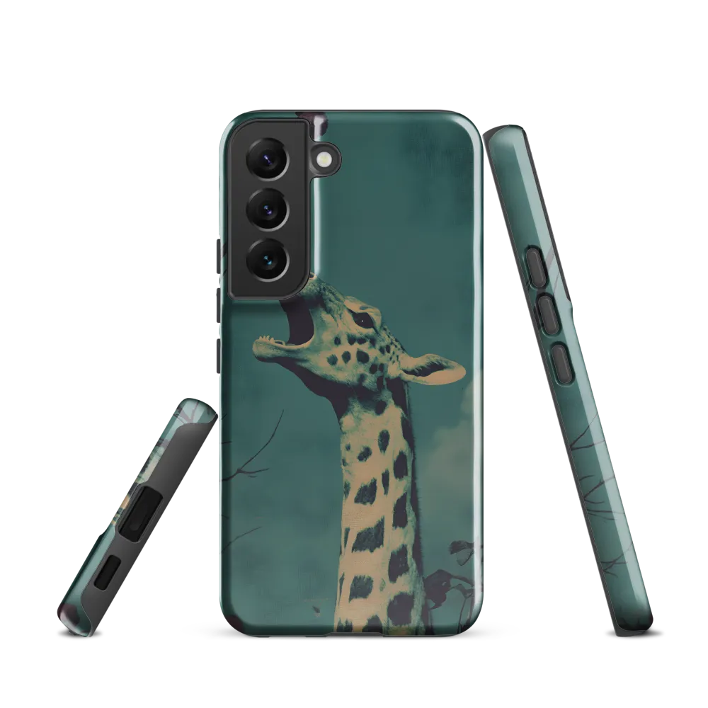 Whispers of the Tall: A Surreal Giraffe Encounter