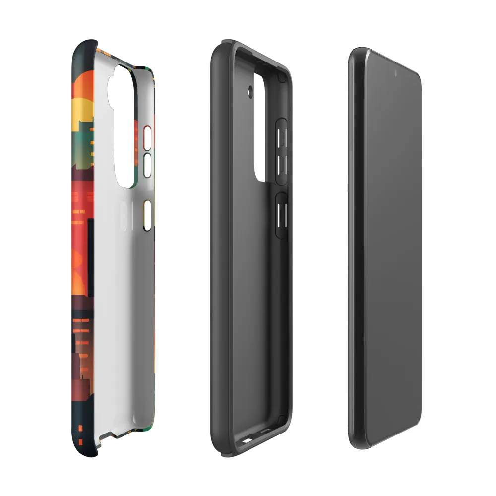 Twilight in the Concrete Jungle | Phone Case |  S21 | Tough Case | Matte
