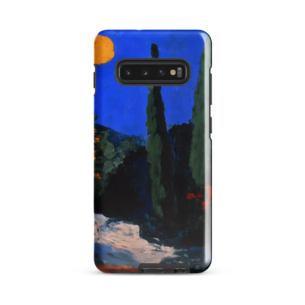 Moonlit Serenity | Phone Case |  S10 Plus | Tough Case | Glossy