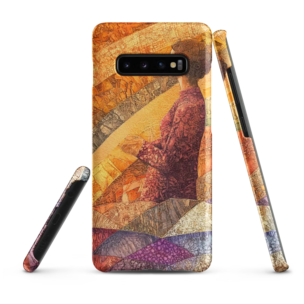 Whispers of Contemplation | Phone Case |  S10 Plus | Snap Case | Matte