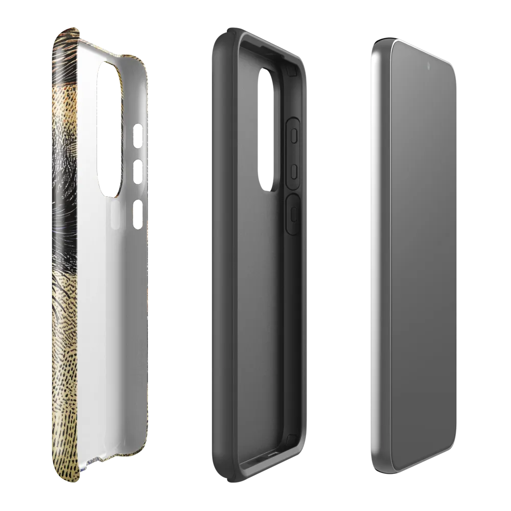 Intrigue in Green | Phone Case |  S23 Plus | Tough Case | Glossy