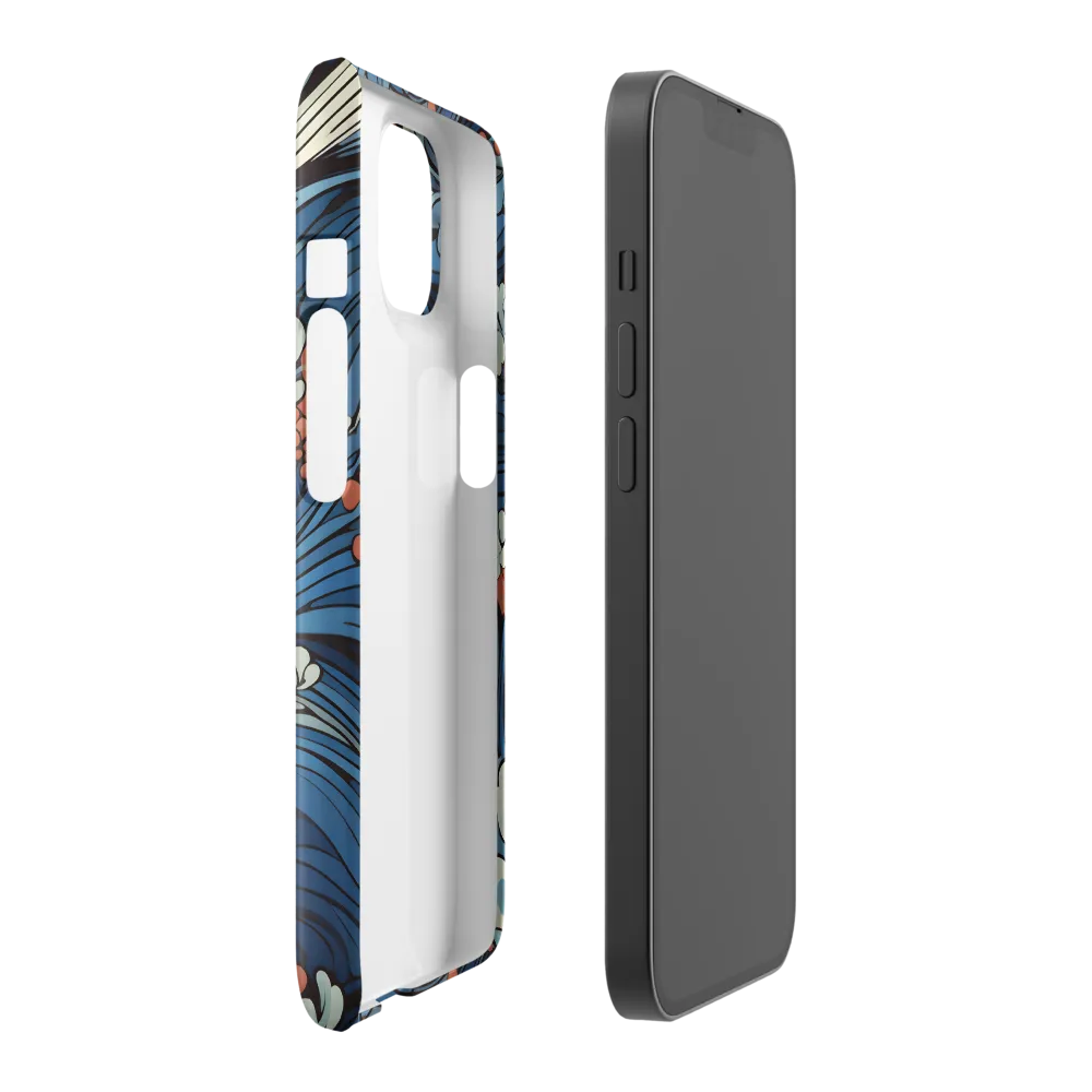 Nature's Elegance: An Oceanic Tapestry | Phone Case |  14 | Snap Case | Glossy