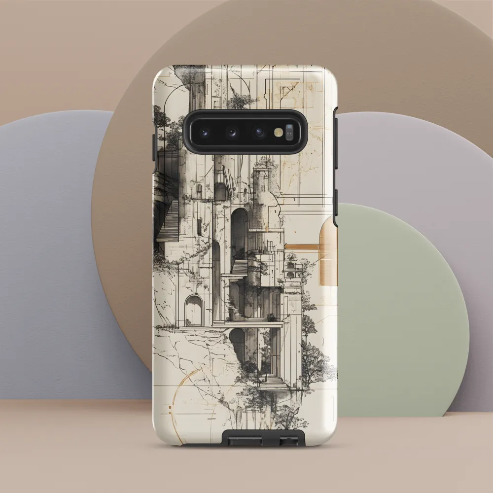 Ethereal Architectures | Phone Case |  S10 | Tough Case | Glossy
