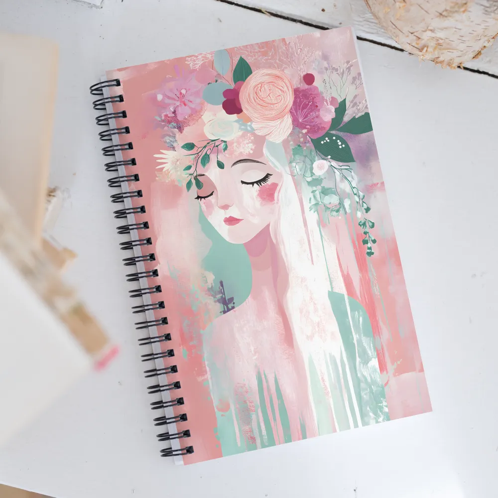 Whispers of Serenity | Spiral Notebook