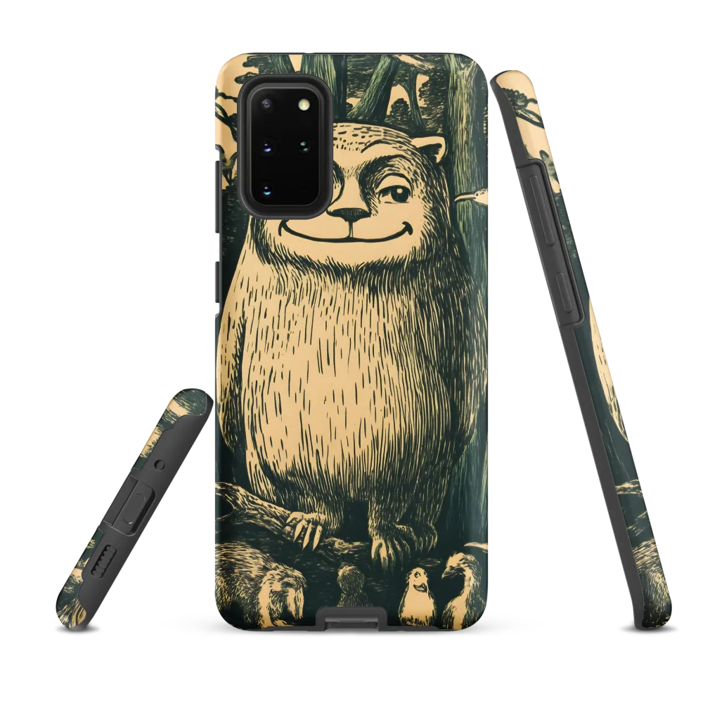 Forest Guardian: A Whimsical Encounter | Phone Case |  S20 Plus | Tough Case | Matte