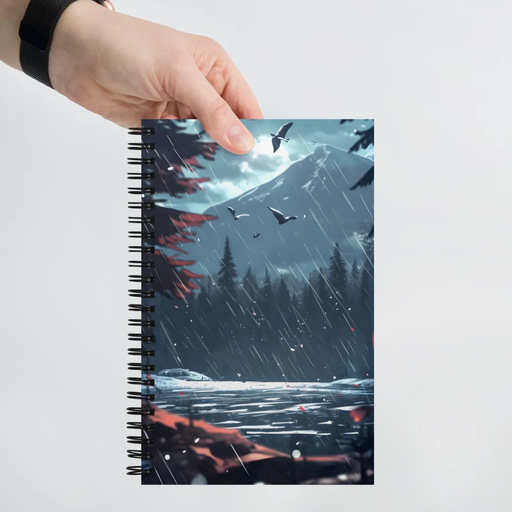 Whispers of the Rain | Spiral Notebook