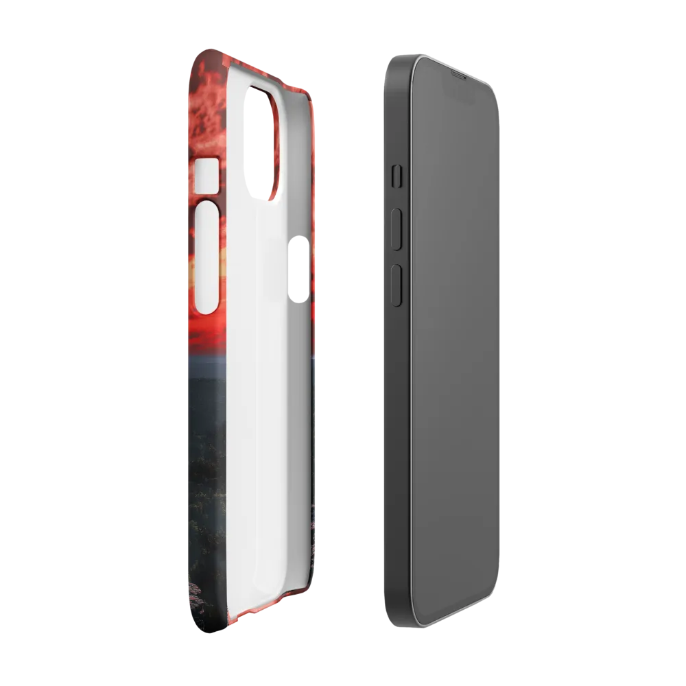 Reflections at Dusk | Phone Case |  13 | Snap Case | Matte