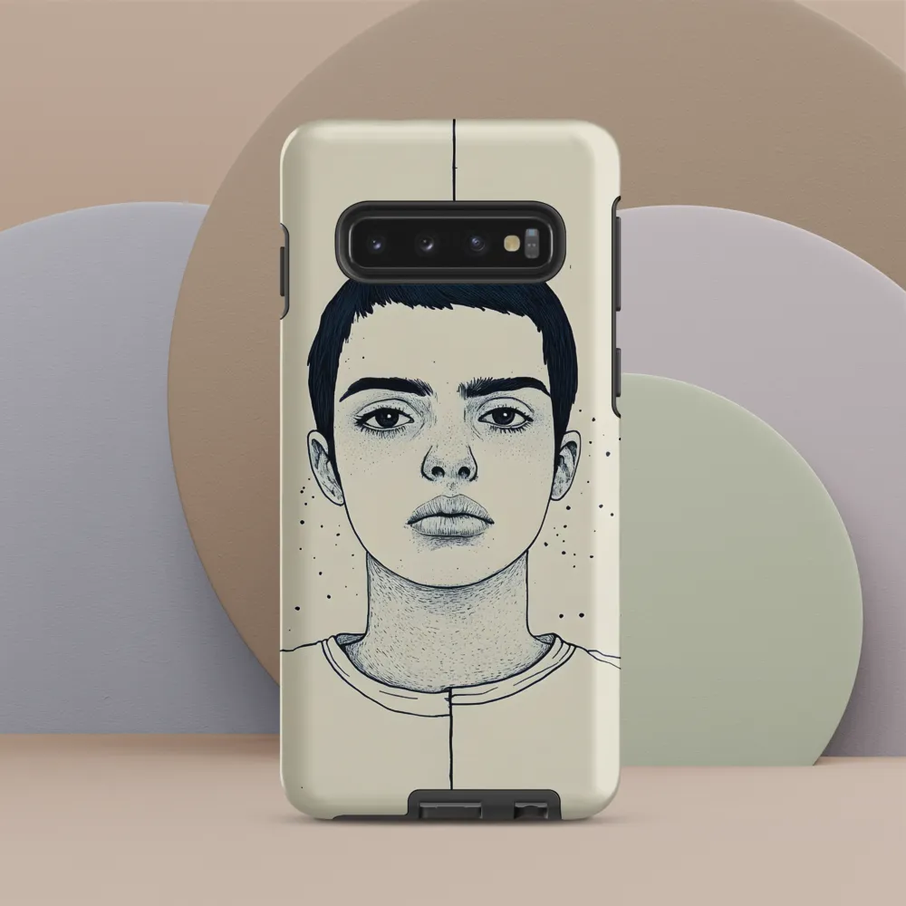 Embodying Serenity: A Contemporary Portrait