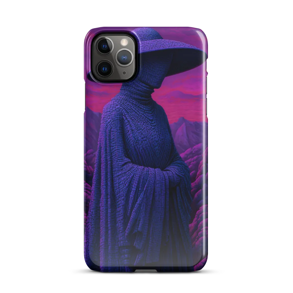 The Enigma of the Cloaked Figure | Phone Case |  11 Pro Max | Snap Case | Glossy