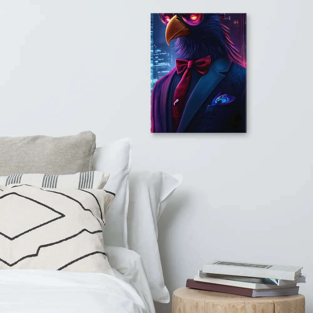 The Dapper Avian | Canvas | 16″×20″