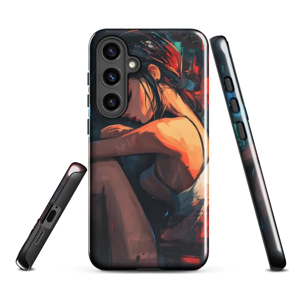 Contemplation in Color | Phone Case |  S24 Plus | Tough Case | Glossy