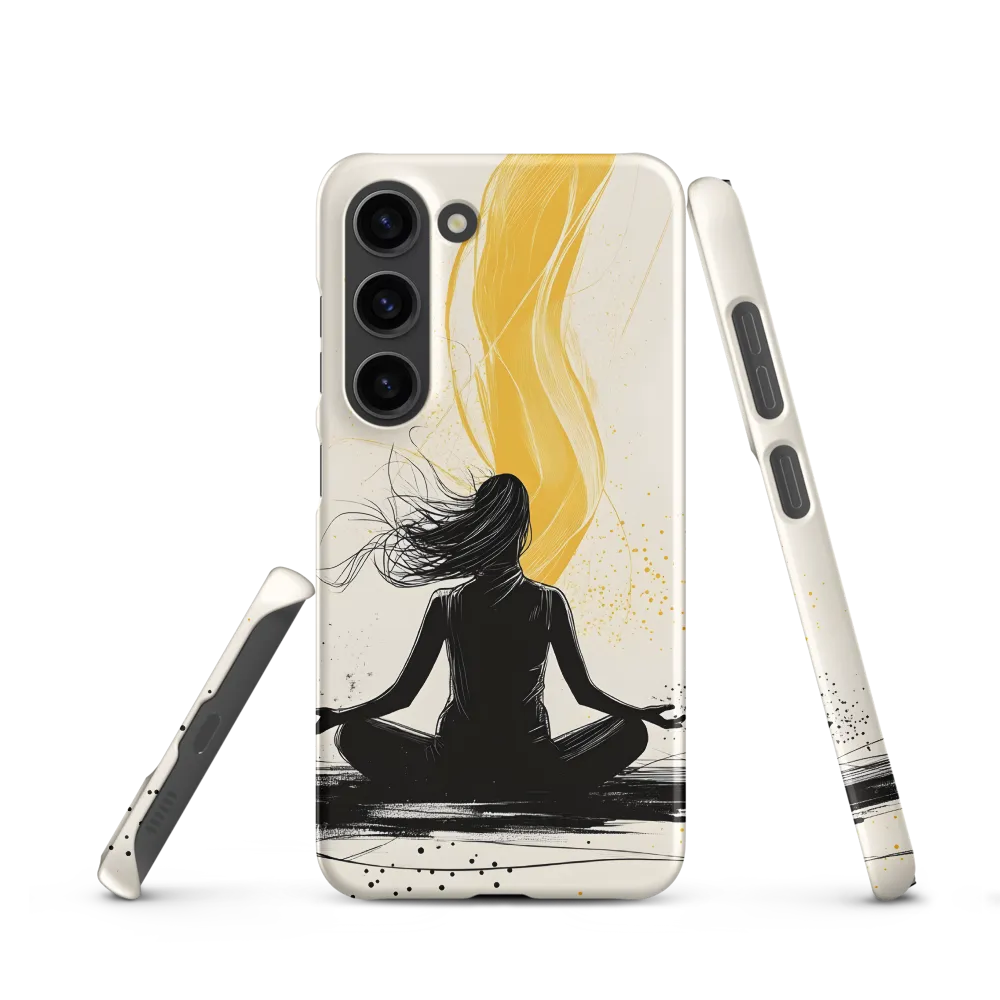 The Essence of Serenity | Phone Case |  S23 | Snap Case | Matte
