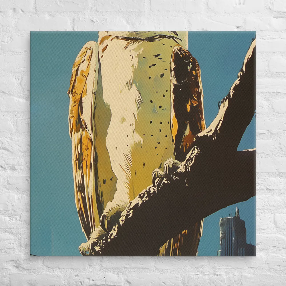 The Guardian of the Urban Wild | Canvas | 37″×37″