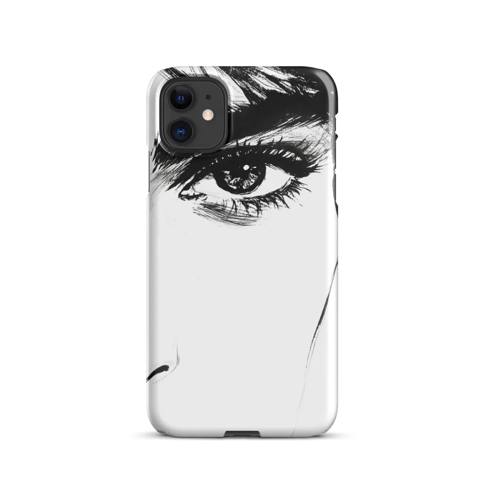 Gaze of Intensity | Phone Case |  11 | Snap Case | Glossy