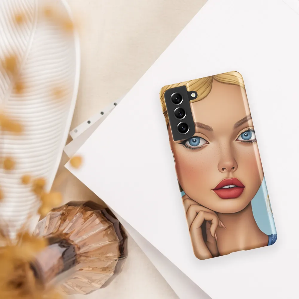 Serenity in Blue | Phone Case |  S21 | Snap Case | Matte