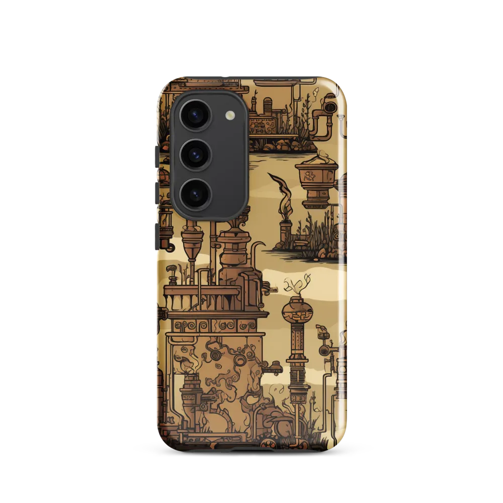 Whimsical Industrial Landscape