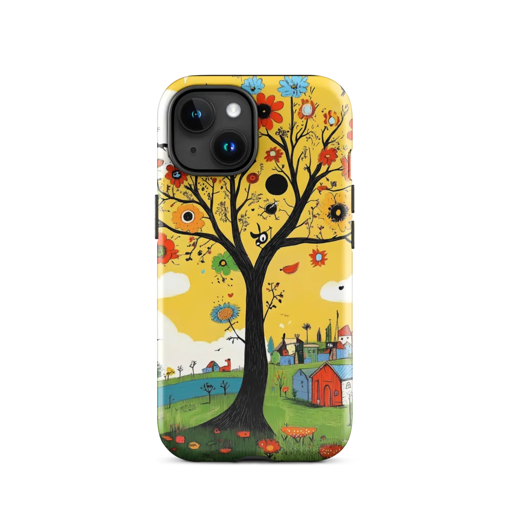 Whimsical Blooms of Life | Phone Case |  15 | Tough Case | Glossy