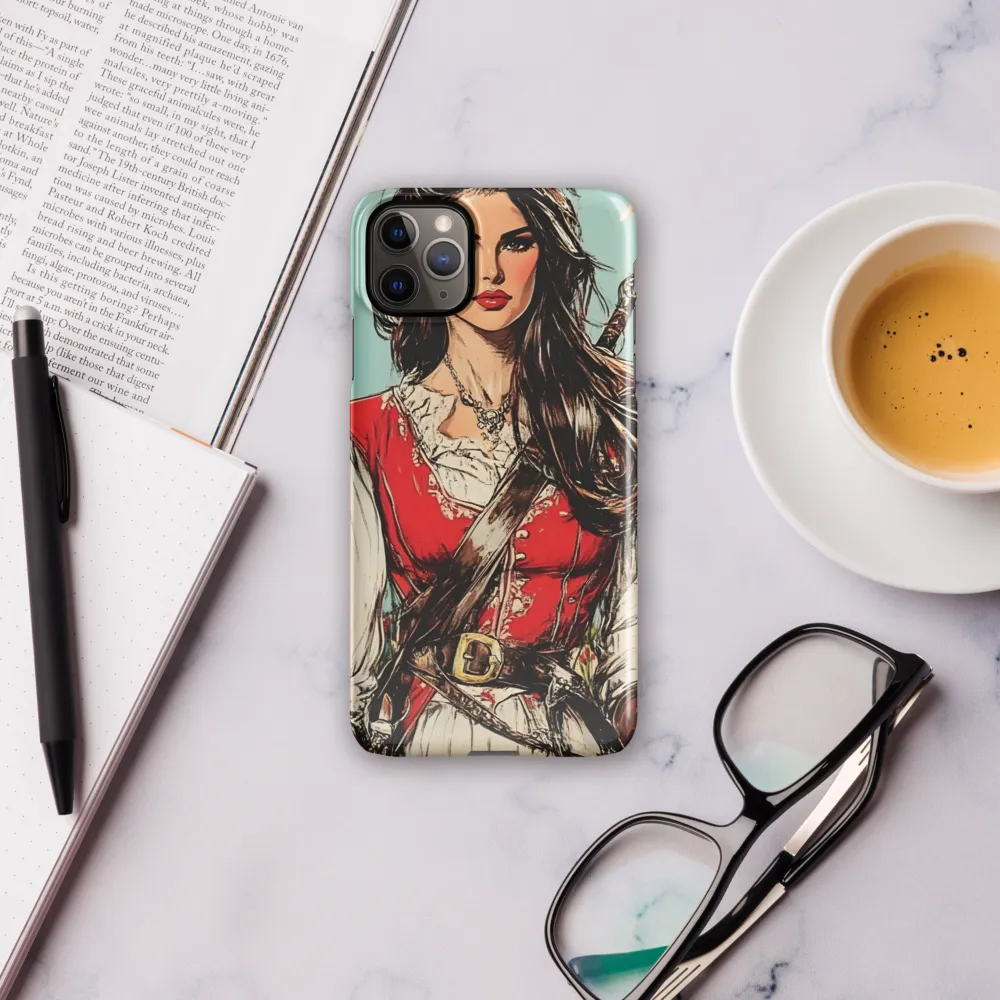 Fearless Pirate Queen | Phone Case |  11 Pro Max | Snap Case | Glossy