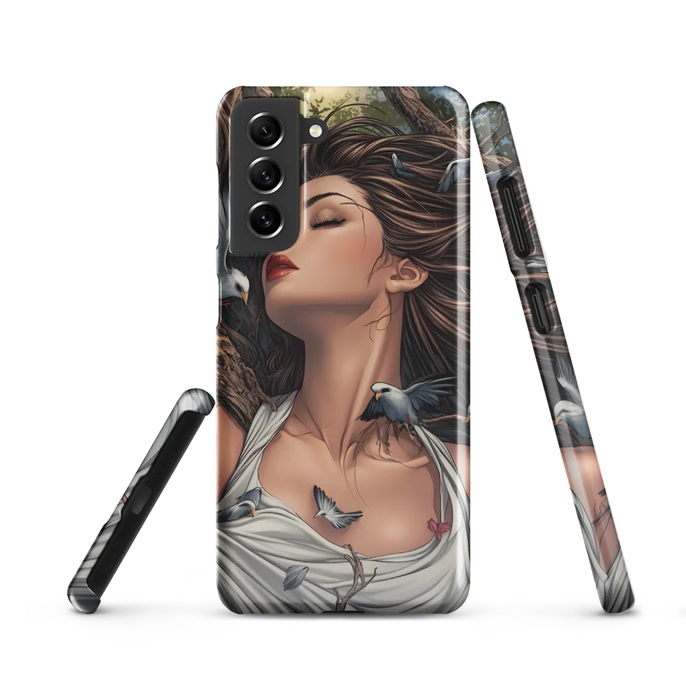 Embrace of Freedom | Phone Case |  S21 | Snap Case | Glossy