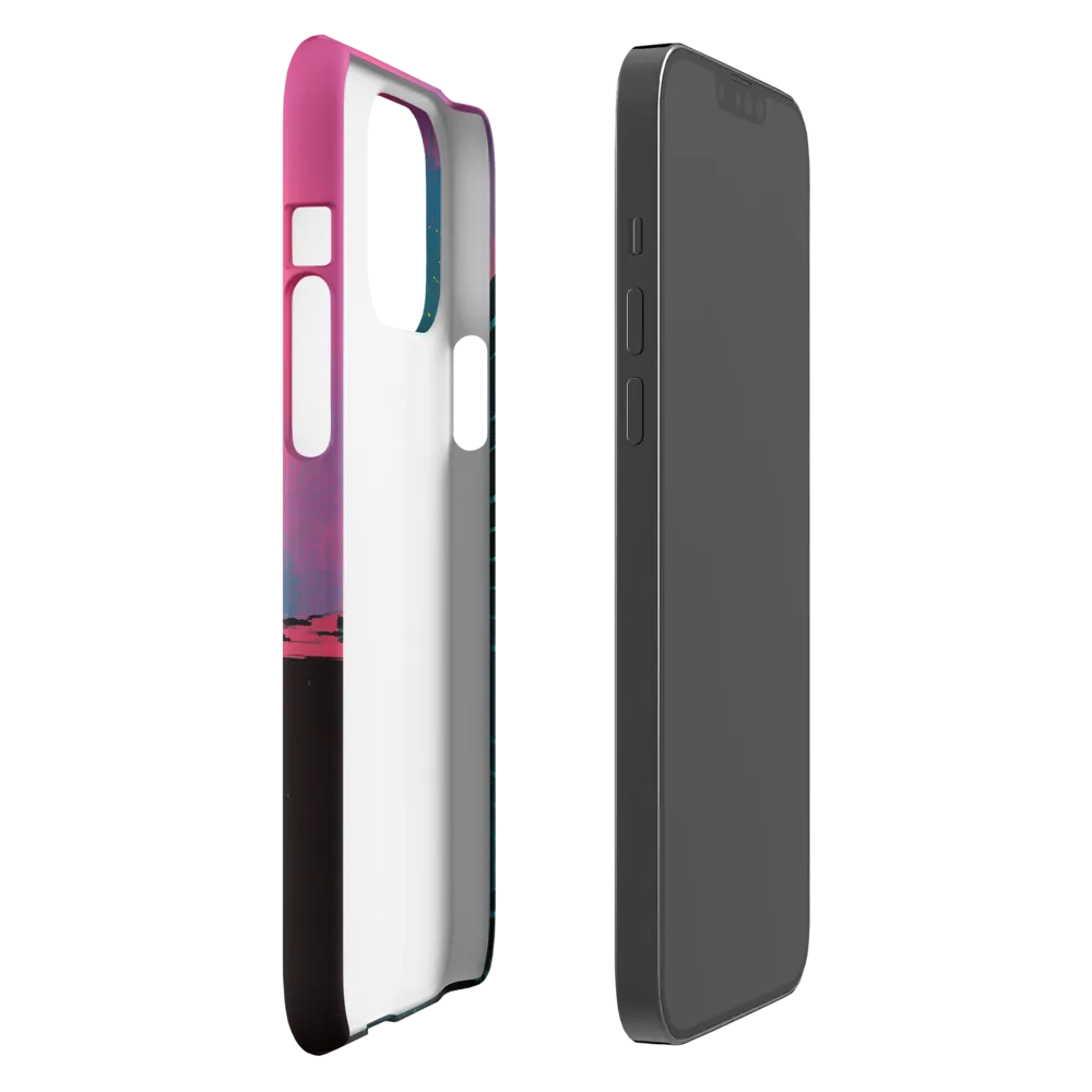 Neon Horizon | Phone Case |  13 Pro Max | Snap Case | Matte