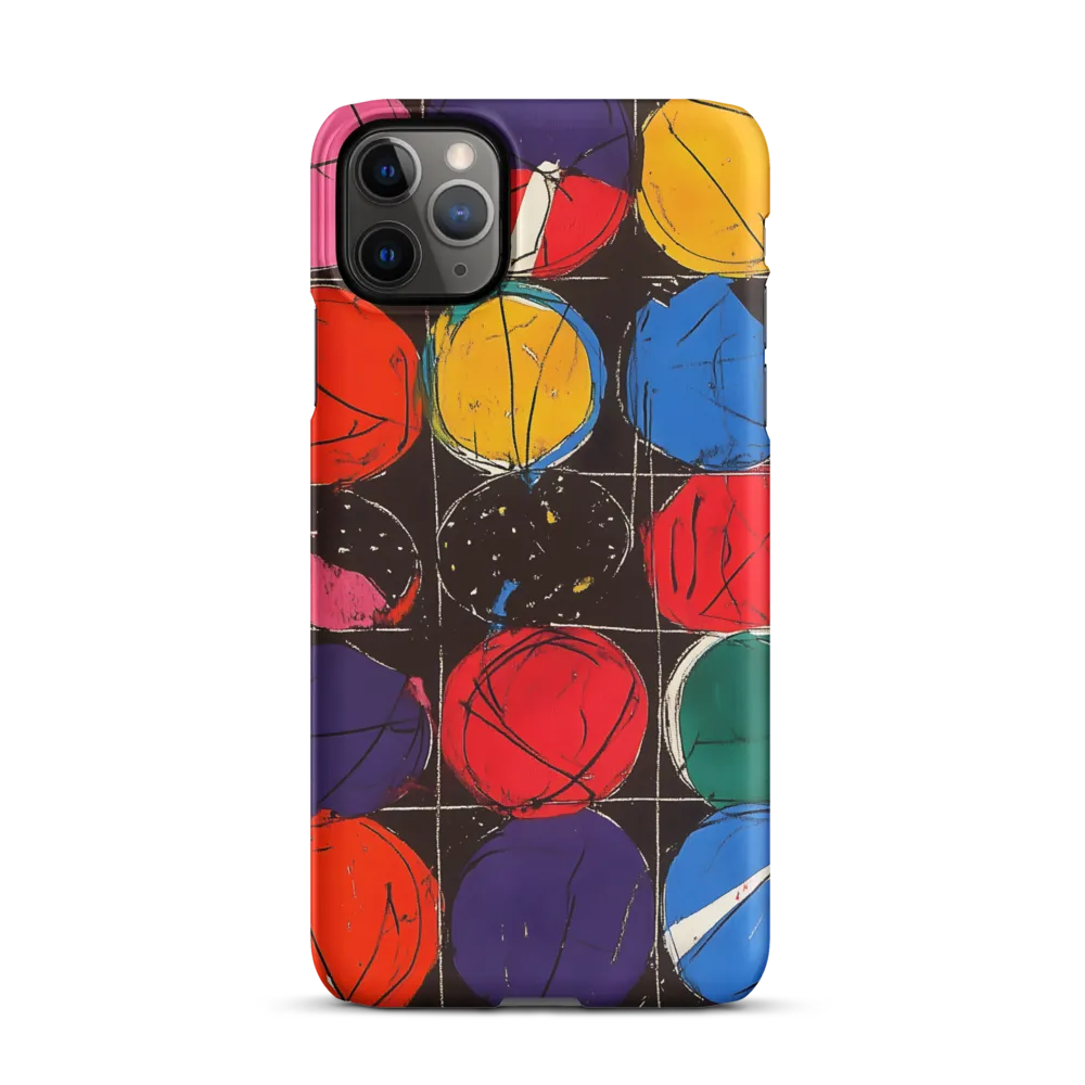 Colorful Circles in Abstract Harmony