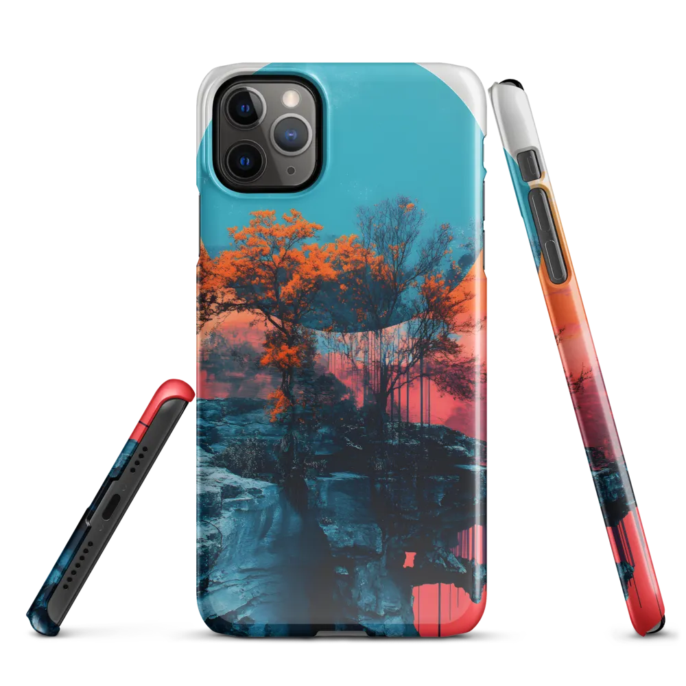 Ethereal Landscapes: A Dance of Color and Form | Phone Case |  11 Pro Max | Snap Case | Glossy