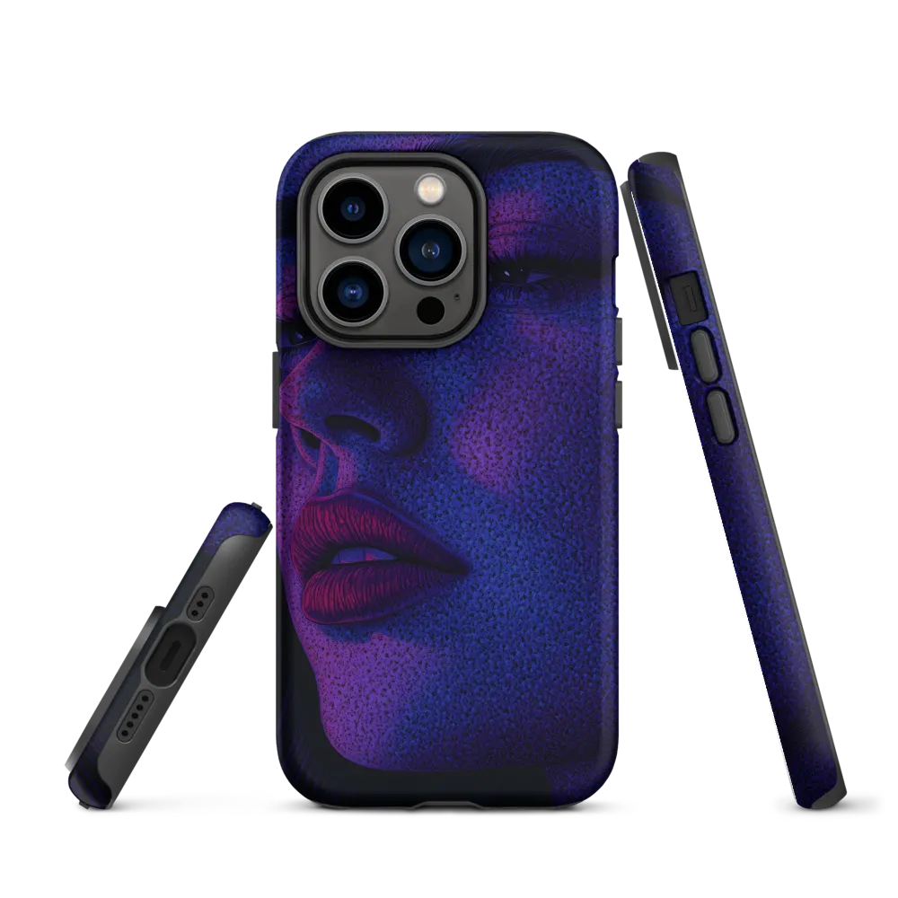 Stippled Neon Profile