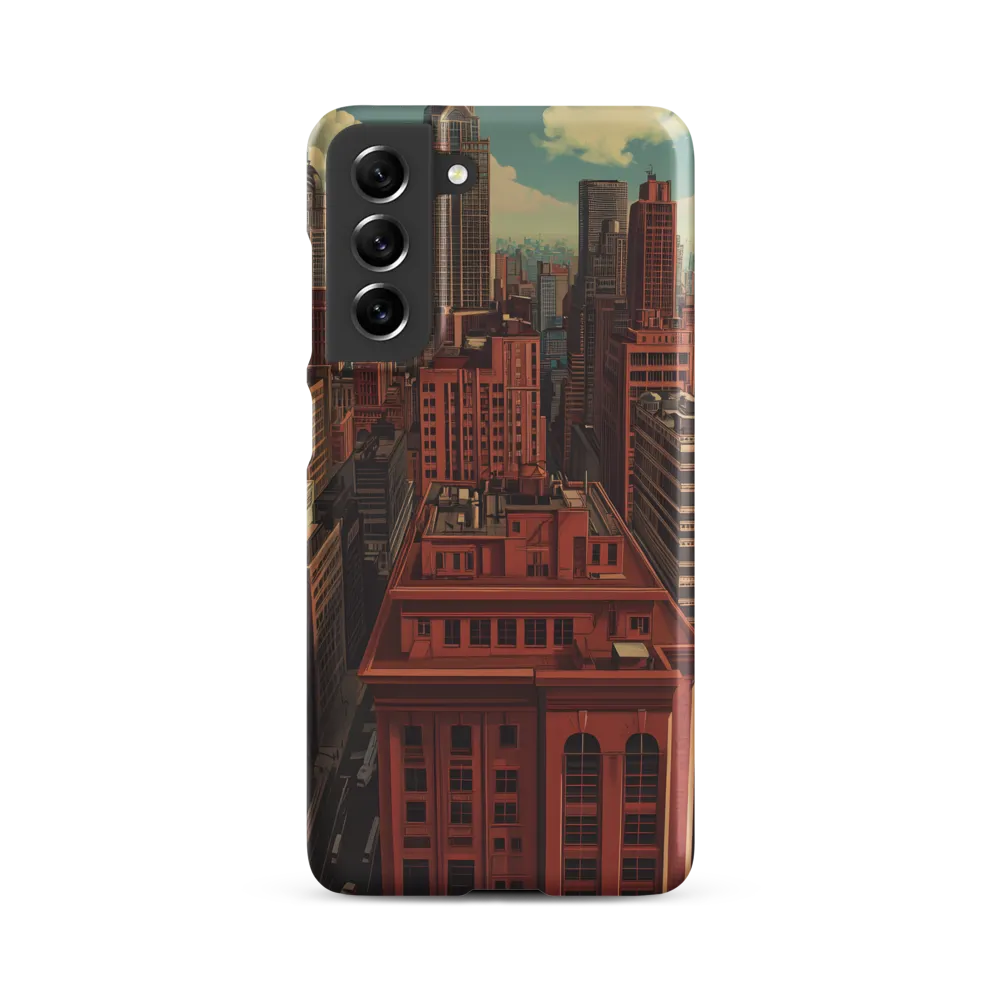 Urban Reverie: A Journey Through the City | Phone Case |  S21 FE | Snap Case | Matte