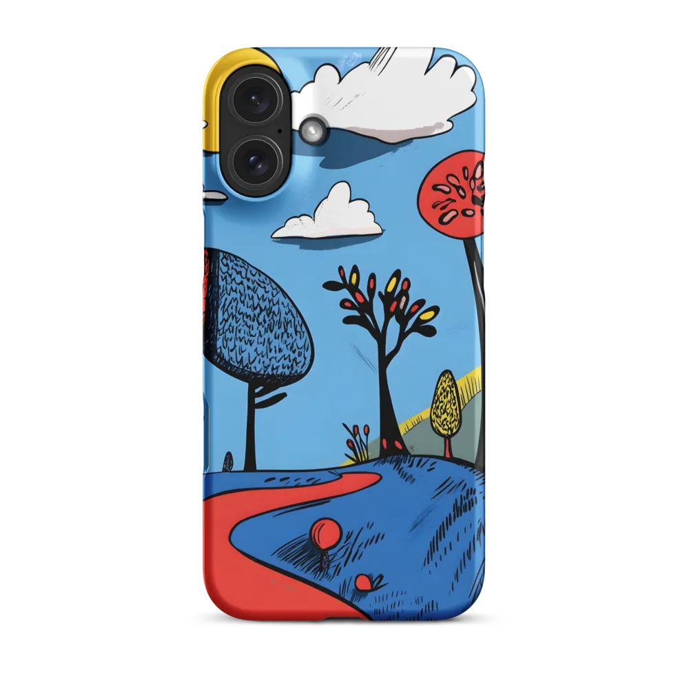 A Playful Journey Through Whimsical Woods | Phone Case |  16 Plus | Snap Case | Matte