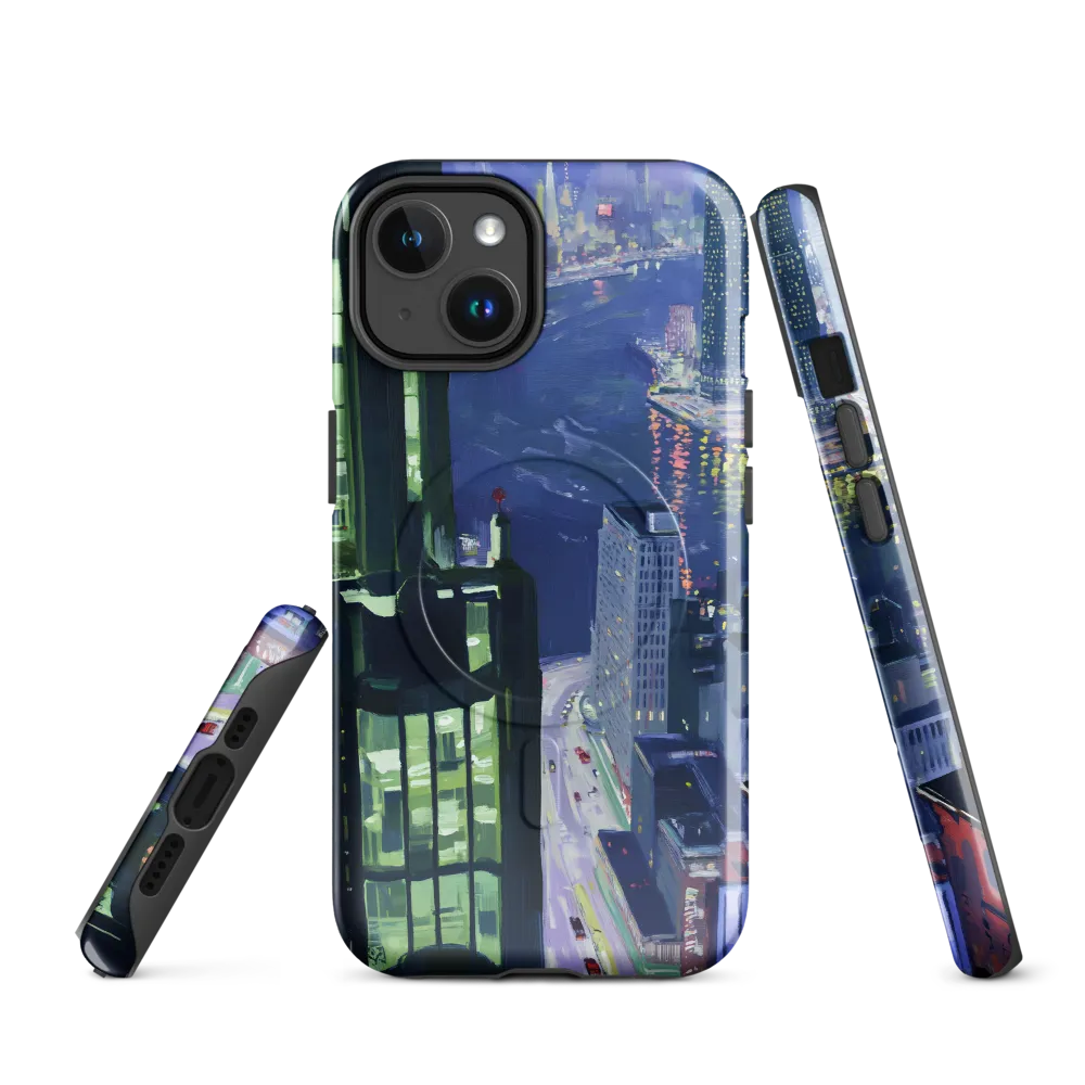 Urban Night Symphony | Phone Case |  14 | MagSafe® Tough Case | Glossy