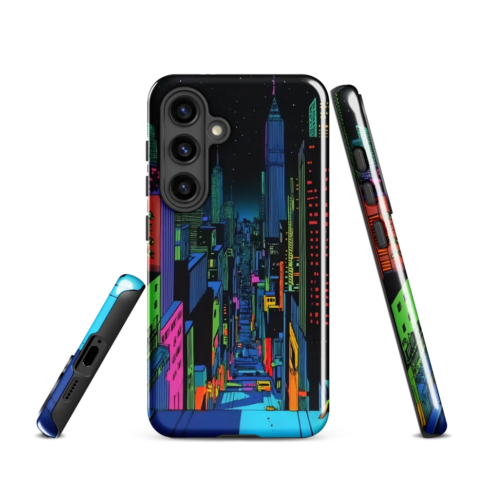 Neon Dreams of a Futuristic City