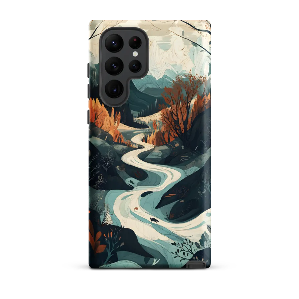 Whispers of Autumn: A Serene River Journey