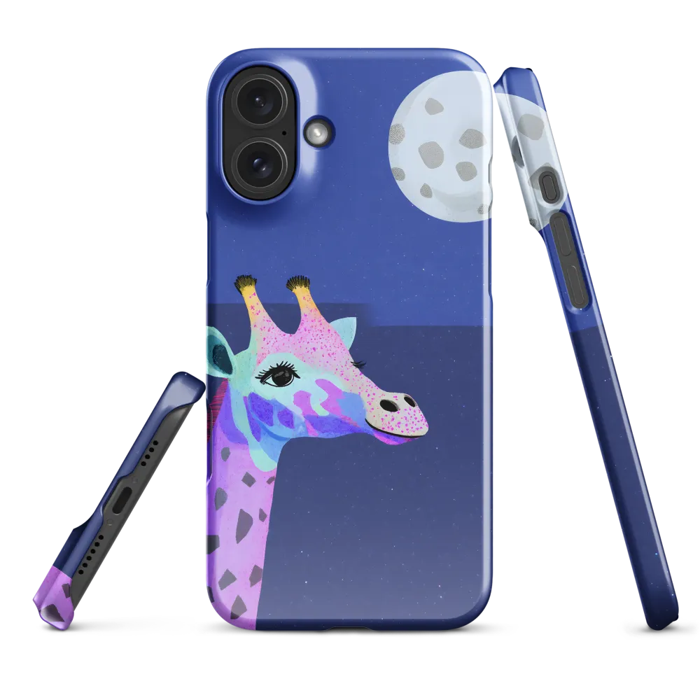 Whimsical Giraffe Under the Stars