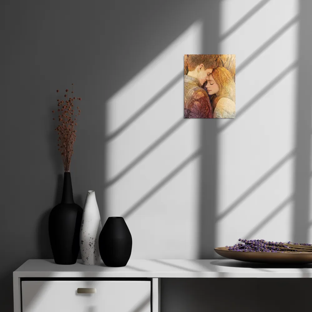 Embrace of Autumn | Metal Print | 8″×10″