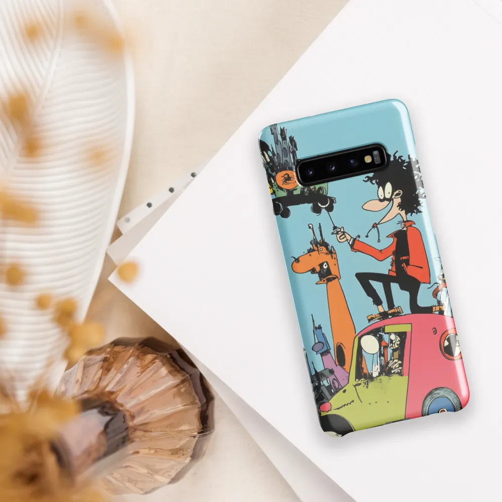 Whimsical Urban Adventure | Phone Case |  S10 Plus | Snap Case | Glossy