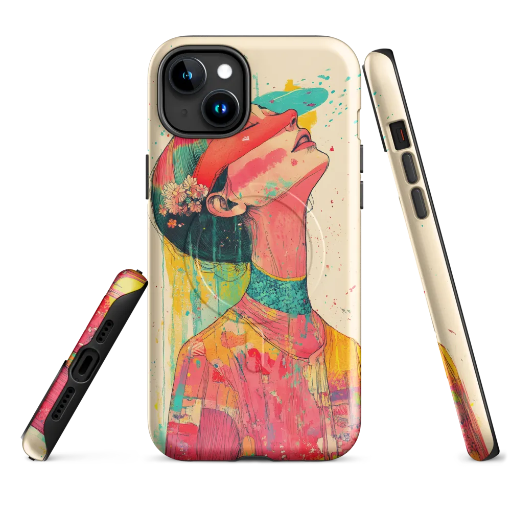 Veil of Serenity | Phone Case |  15 Plus | MagSafe® Tough Case | Glossy