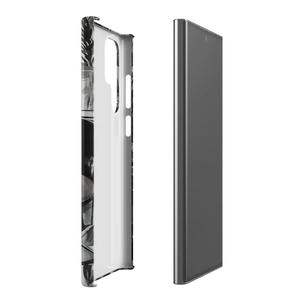 Serenity in Black and White | Phone Case |  S22 Ultra | Snap Case | Matte