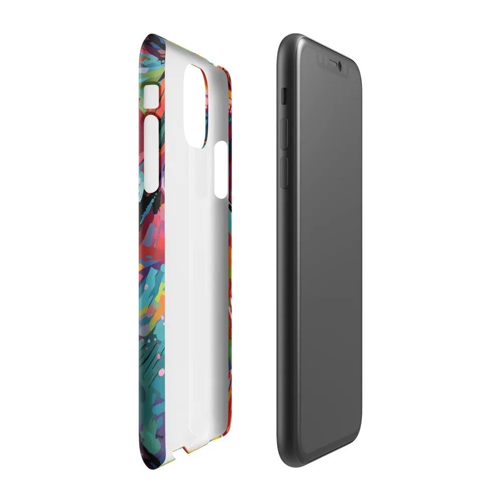 Colorful Lizard: An Abstract Adventure | Phone Case |  11 | Snap Case | Glossy