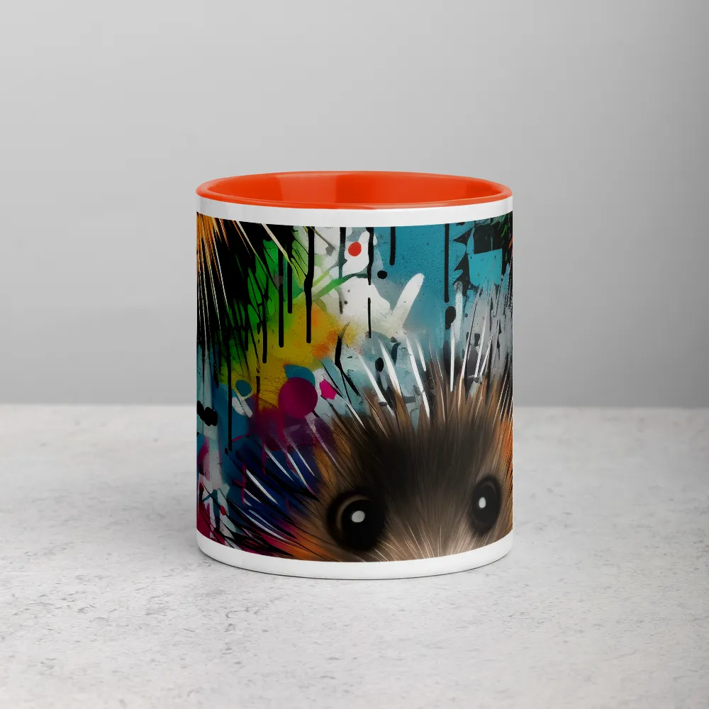 Whimsical Hedgehogs in a Kaleidoscopic Wonderland