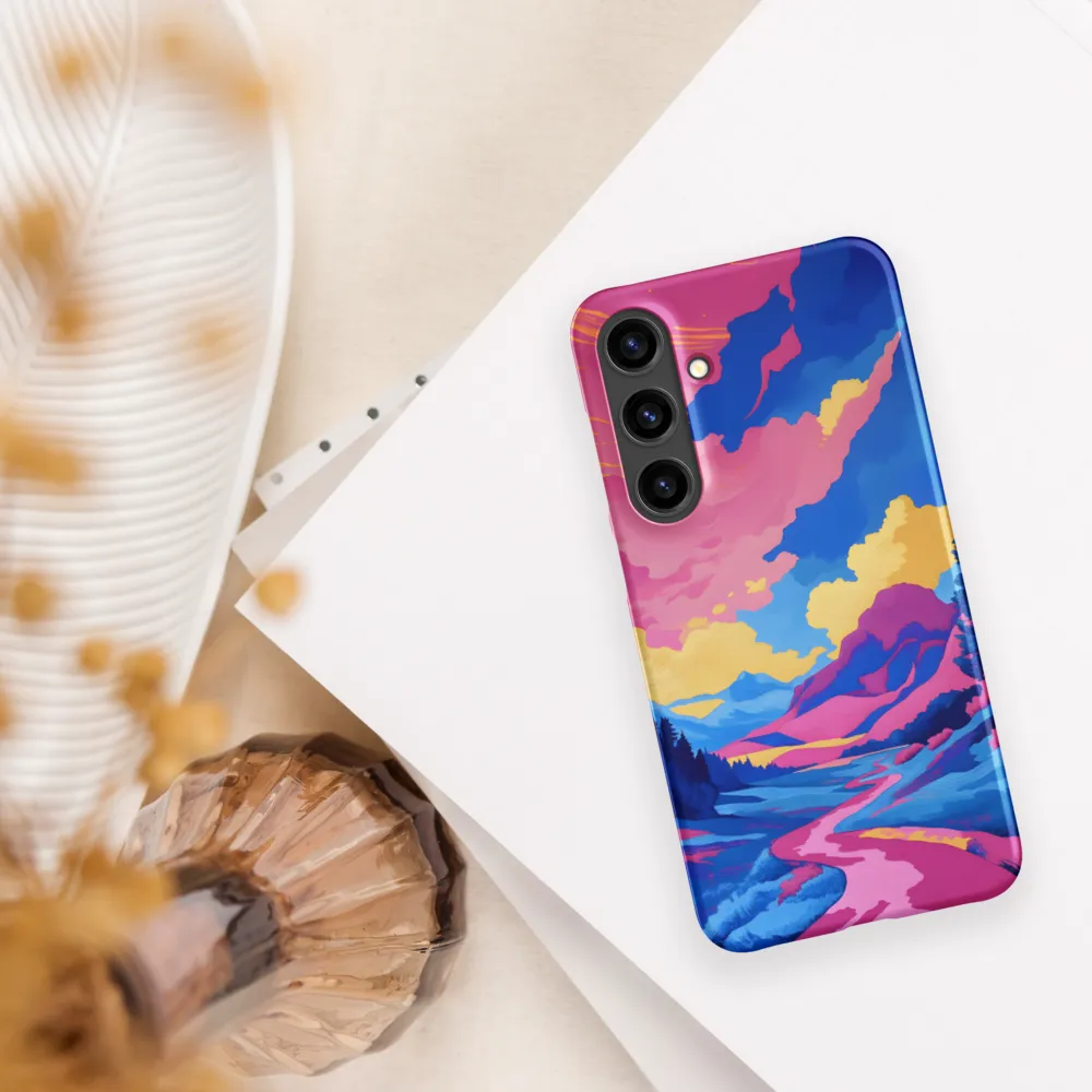 Dreamscape: The Serene River | Phone Case |  S24 Plus | Snap Case | Matte