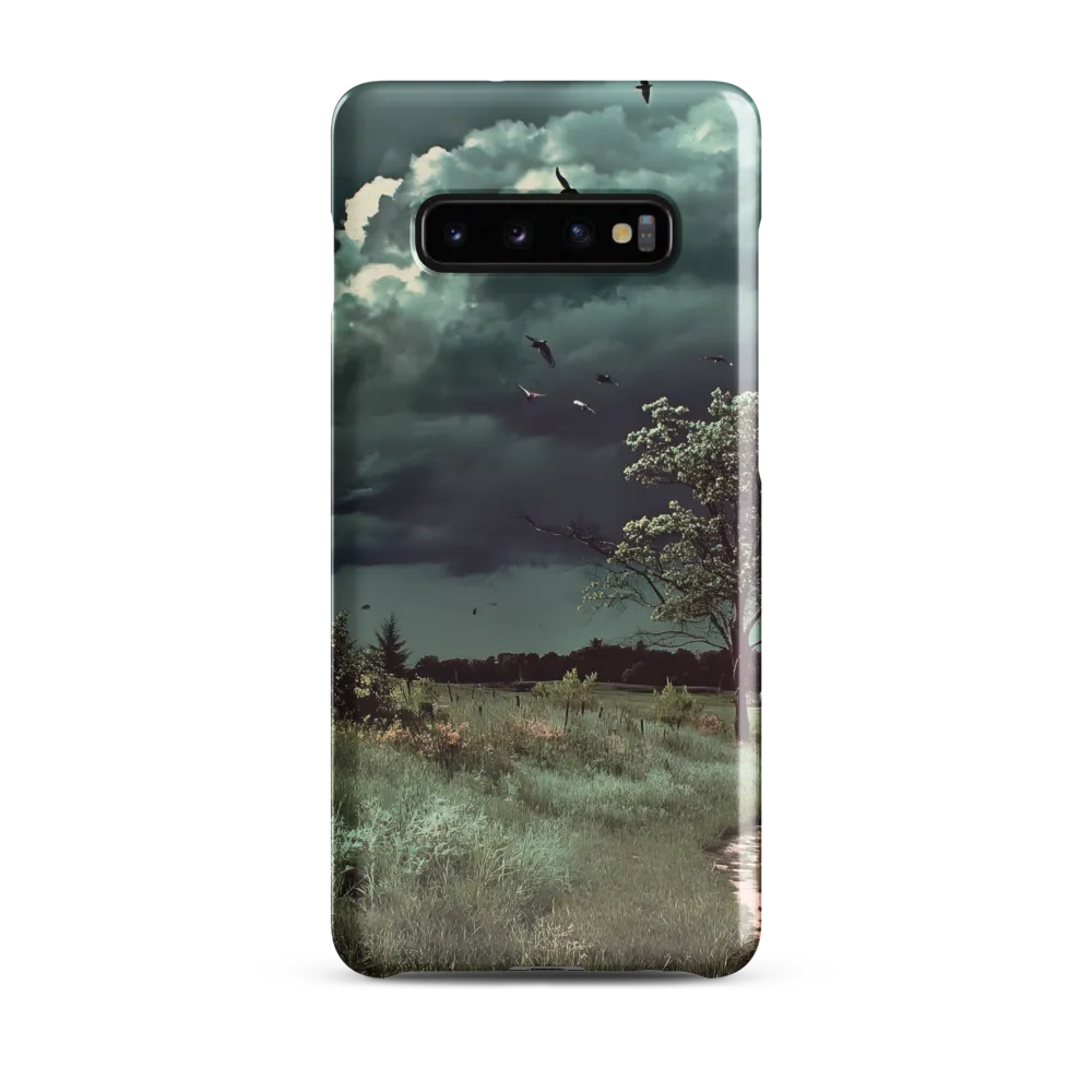 Whispers of the Storm | Phone Case |  S10 Plus | Snap Case | Glossy