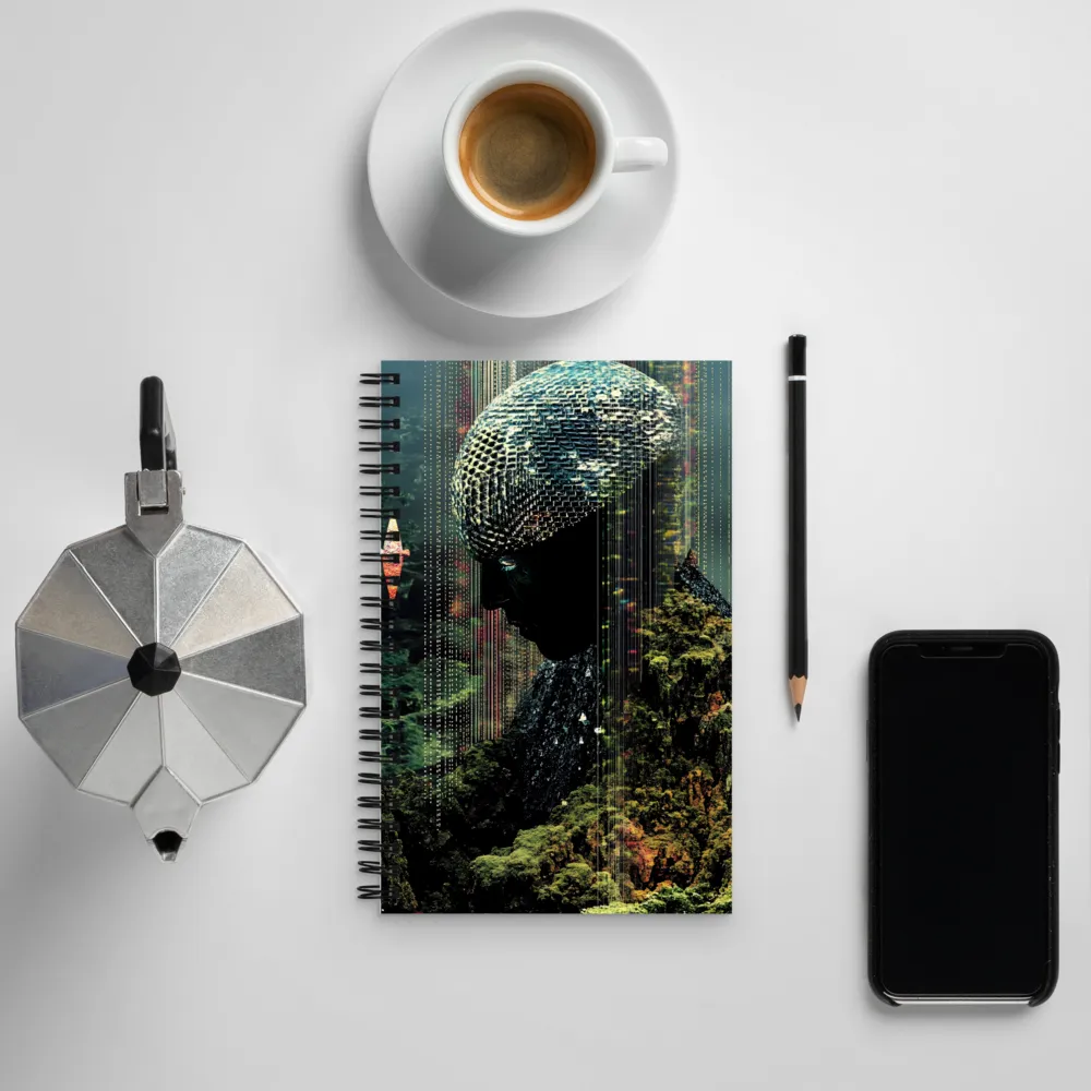 Digital Reverie: The Surreal Portrait of Nature | Spiral Notebook